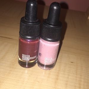 2 LUSH ORGANIC LIPSTICKS NEVER WORN